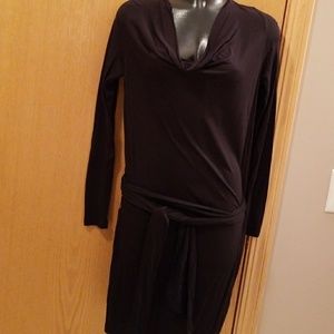 Haute Hippie black XS sexy open back  dress